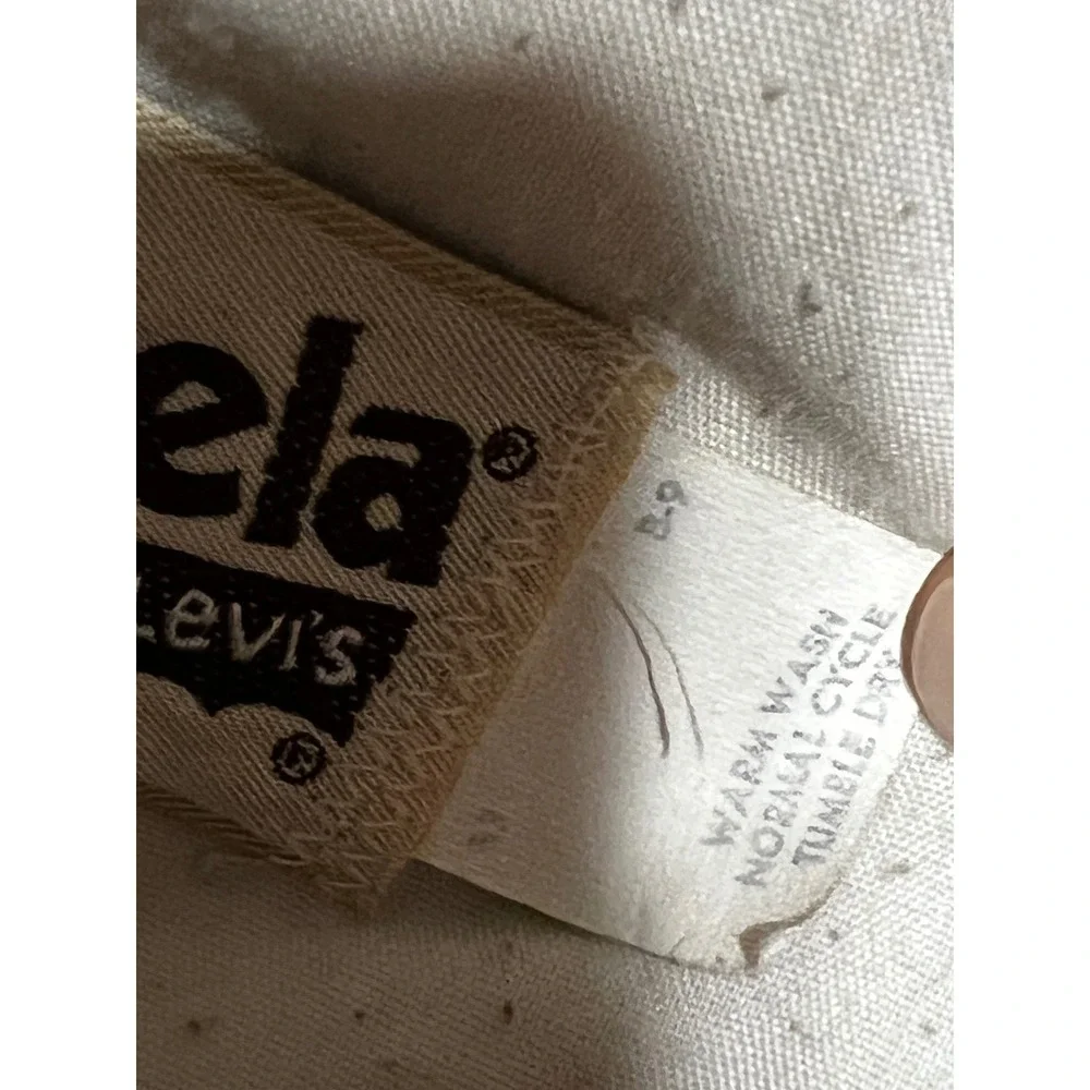 Vintage 1970s Levis Panatela Corduroy Pants Brown Straight Leg 34x31
